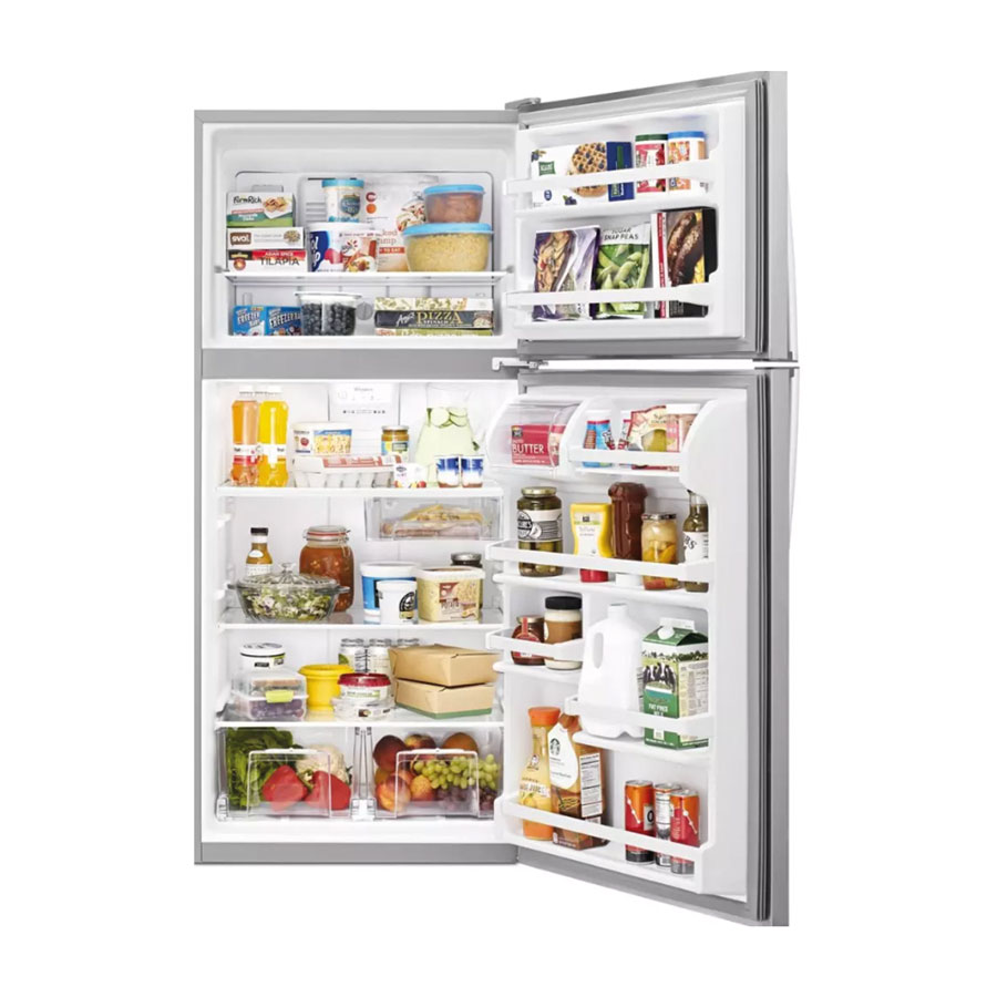 Whirlpool 30-Inch Wide Top Freezer Refrigerator - 18 cu. ft. (Model WRT318FZDM) - Image 4