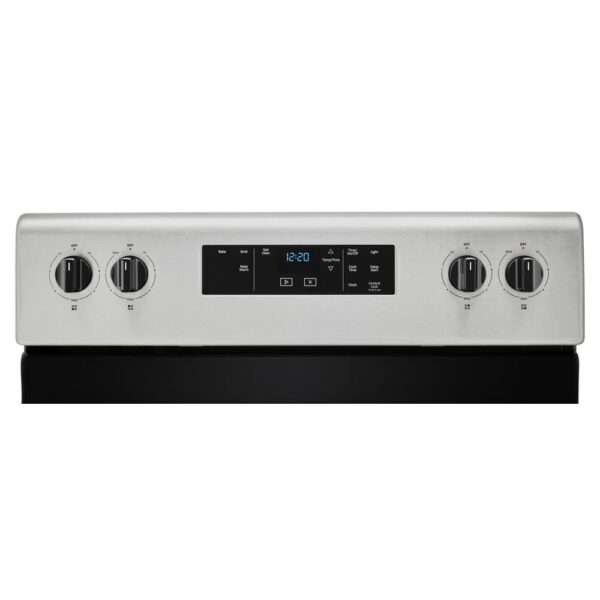 Whirlpool 30-Inch Freestanding Electric Range with Self-Cleaning Oven (Model WFC315S0JS) - Image 4