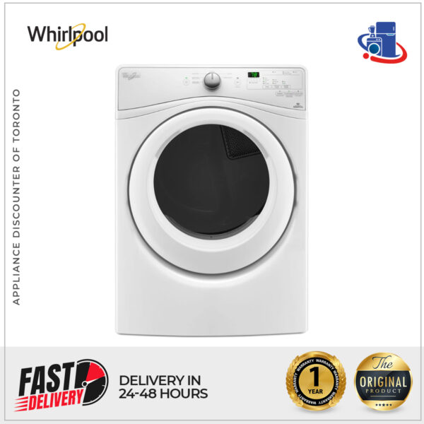 Whirlpool 7.4 cu. ft. Electric Dryer with AccuDry™ Sensor Technology (Model WED75HEFW)