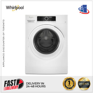 Whirlpool 1.9 cu. ft. Compact Front Load Washer with Quick Wash Cycle (Model WFW3090JW)