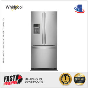 Whirlpool 20 cu. ft. French Door Refrigerator with Humidity-Controlled Crispers (Model WRF560SEHZ)