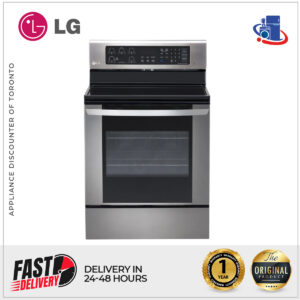 LG 30-Inch Freestanding Electric Range with 6.3 cu. ft. Oven and True Convection (Model LRE3061ST)