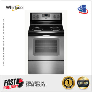 Whirlpool 30-Inch Freestanding Electric Range with Self-Cleaning Oven (Model WFC315S0JS)