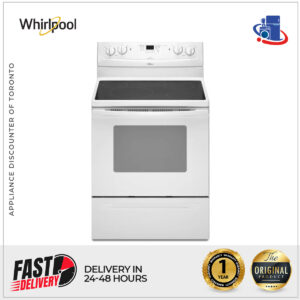 Whirlpool 30-Inch Freestanding Electric Range with 4.8 cu. ft. Oven and Upswept Cooktop (Model WFE321LWQ)