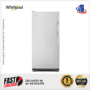 Whirlpool 17.7 cu. ft. Single-Door Freezer with Adjustable Shelves (Model WSZ57L18DM)
