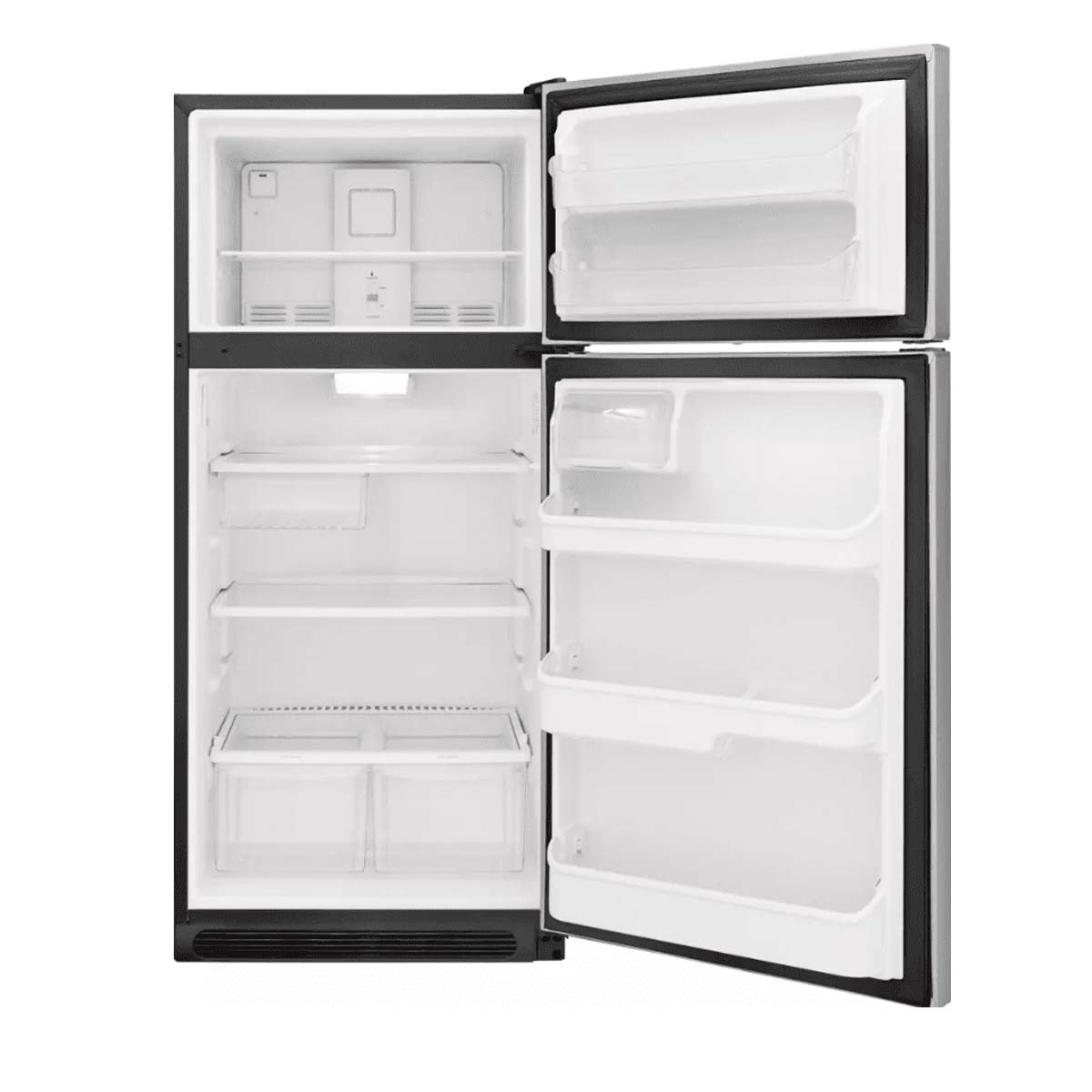 Frigidaire 18 cu. ft. Top Freezer Refrigerator with Flexible Storage Options (Model FFHT1831QS) - Image 2