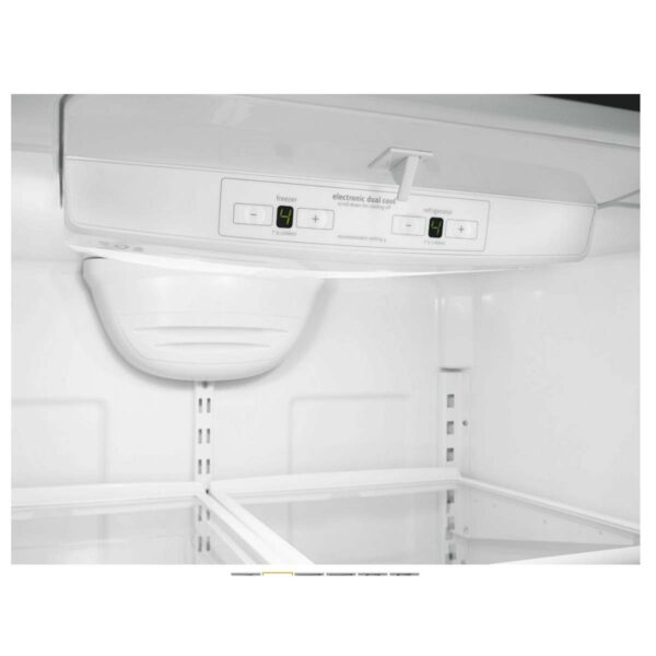Whirlpool 19 cu. ft. Bottom Freezer Refrigerator with Freezer Drawer (Model WRB329RFBM) - Image 2