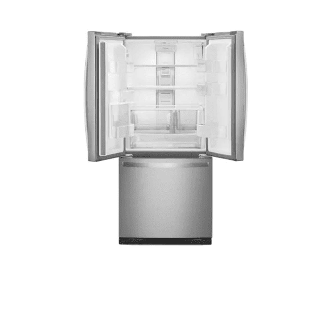 Whirlpool 20 cu. ft. French Door Refrigerator with Humidity-Controlled Crispers (Model WRF560SEHZ) - Image 2