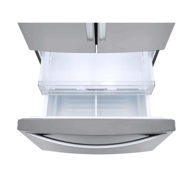 LG 29 cu. ft. Smart Wi-Fi Enabled French Door Refrigerator with Dual Ice Maker (Model LF29T6000S) - Image 3