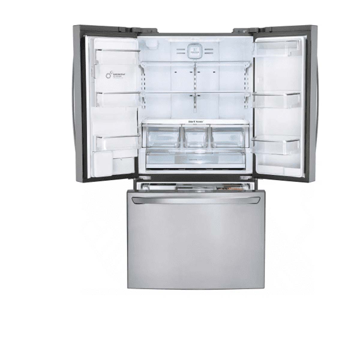 LG 30 cu. ft. Ultra-Capacity French Door Refrigerator with Door-in-Door® (Model LFXS30726S) - Image 3