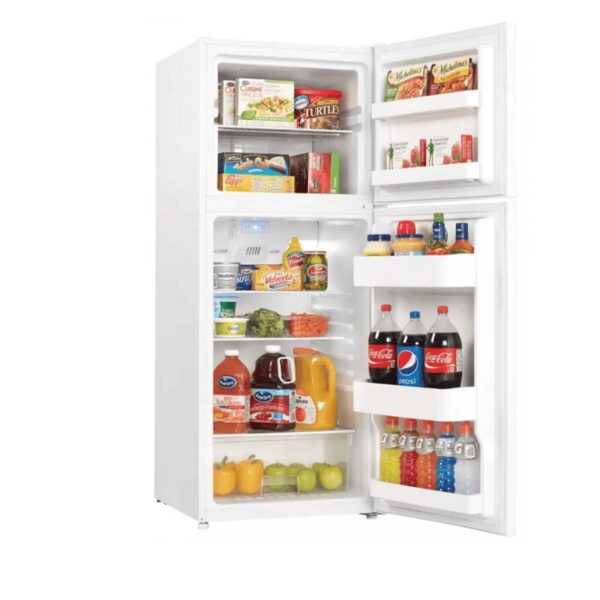 Danby 10 cu. ft. Top Freezer Refrigerator with Compact Design (Model DFF100C1WDB) - Image 3