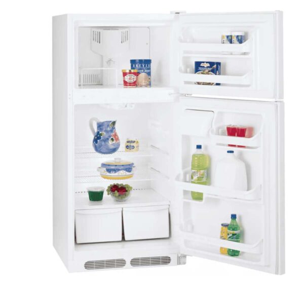 Frigidaire 14.8 cu. ft. Top Freezer Refrigerator with Adjustable Shelves (Model FRT15HB3DQ) - Image 2