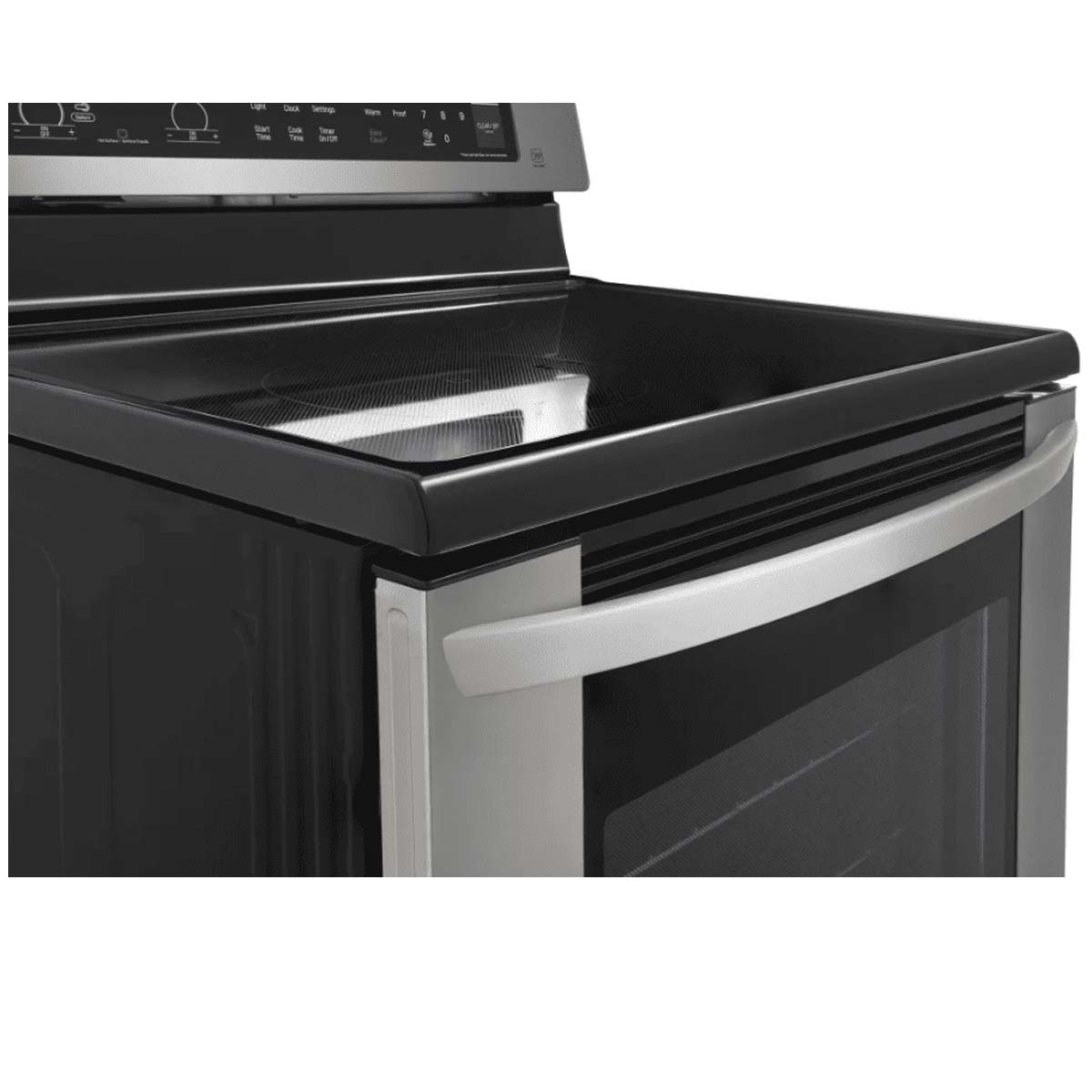 LG 30-Inch Freestanding Electric Range with 6.3 cu. ft. Oven and True Convection (Model LRE3061ST) - Image 4