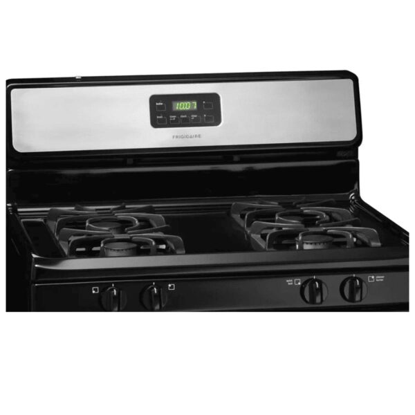 Frigidaire 30-Inch Freestanding Gas Range with Even Baking Technology (Model FFGF3047LS) - Image 2