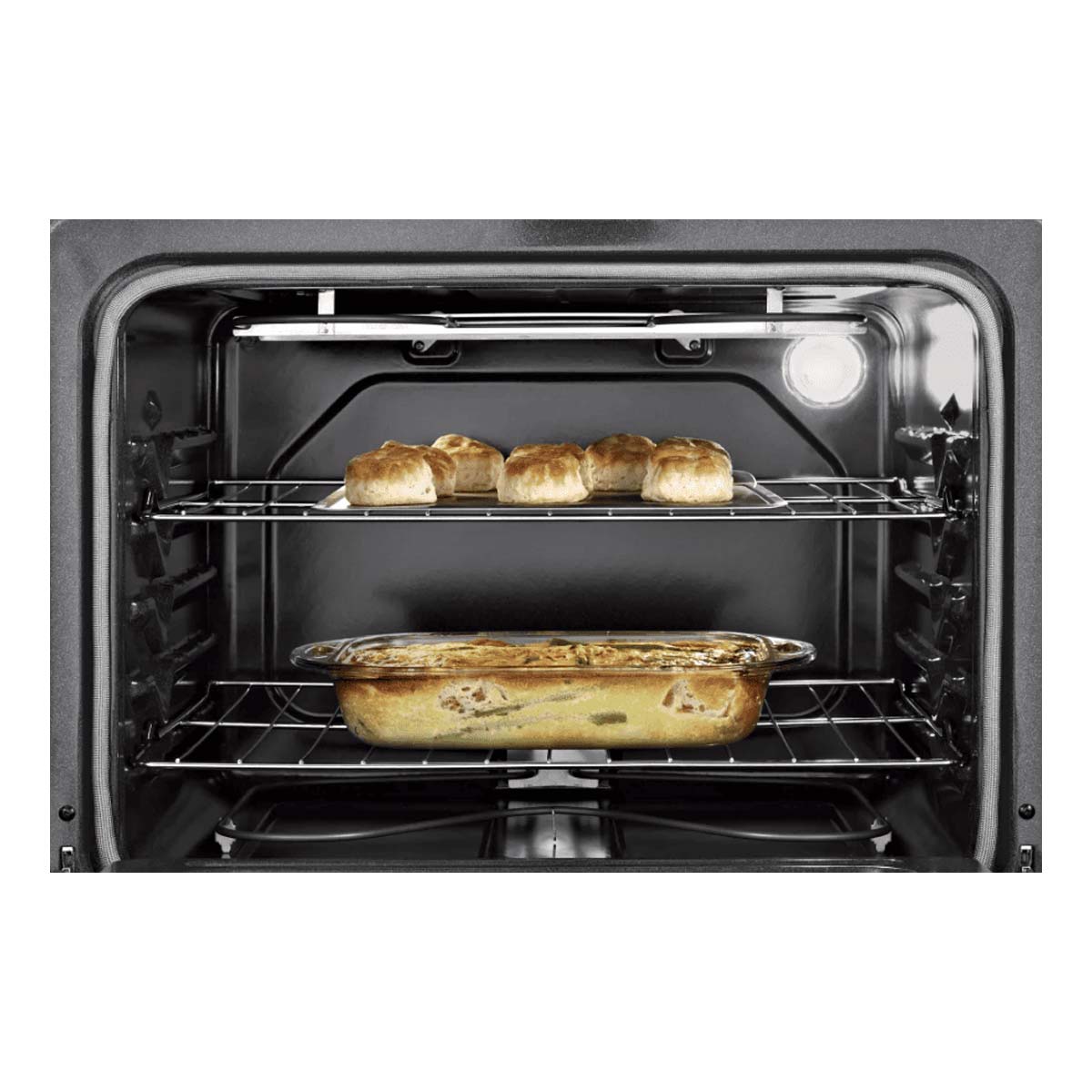 Whirlpool 30-Inch Freestanding Electric Range with a 4.8 cu. ft. Oven and FlexHeat™ Element (Model WFC310S0EW) - Image 3