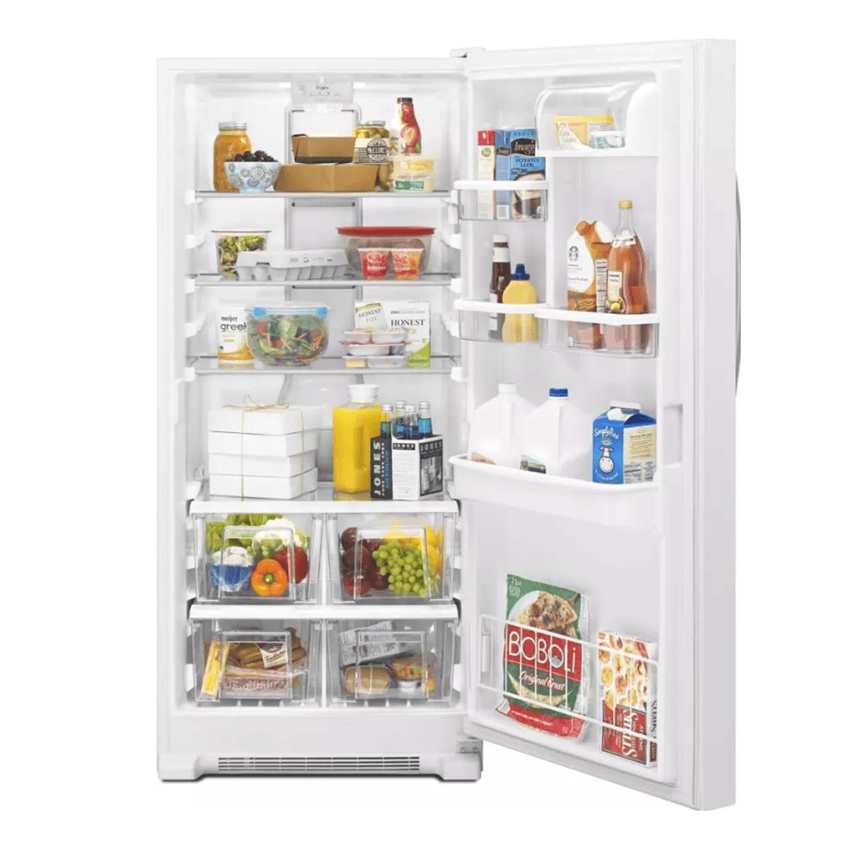 Whirlpool 17.8 cu. ft. Single-Door Refrigerator with Adjustable Shelves (Model WSR57R18DM) - Image 3